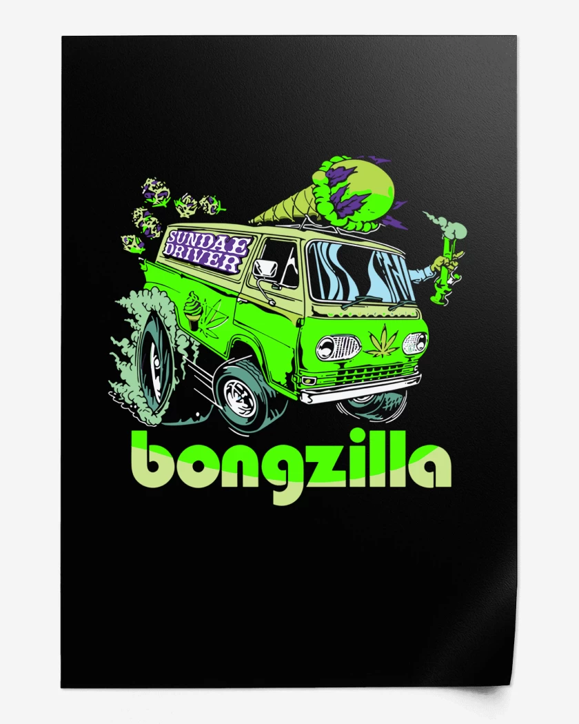 Print Bongzilla Sundae Driver