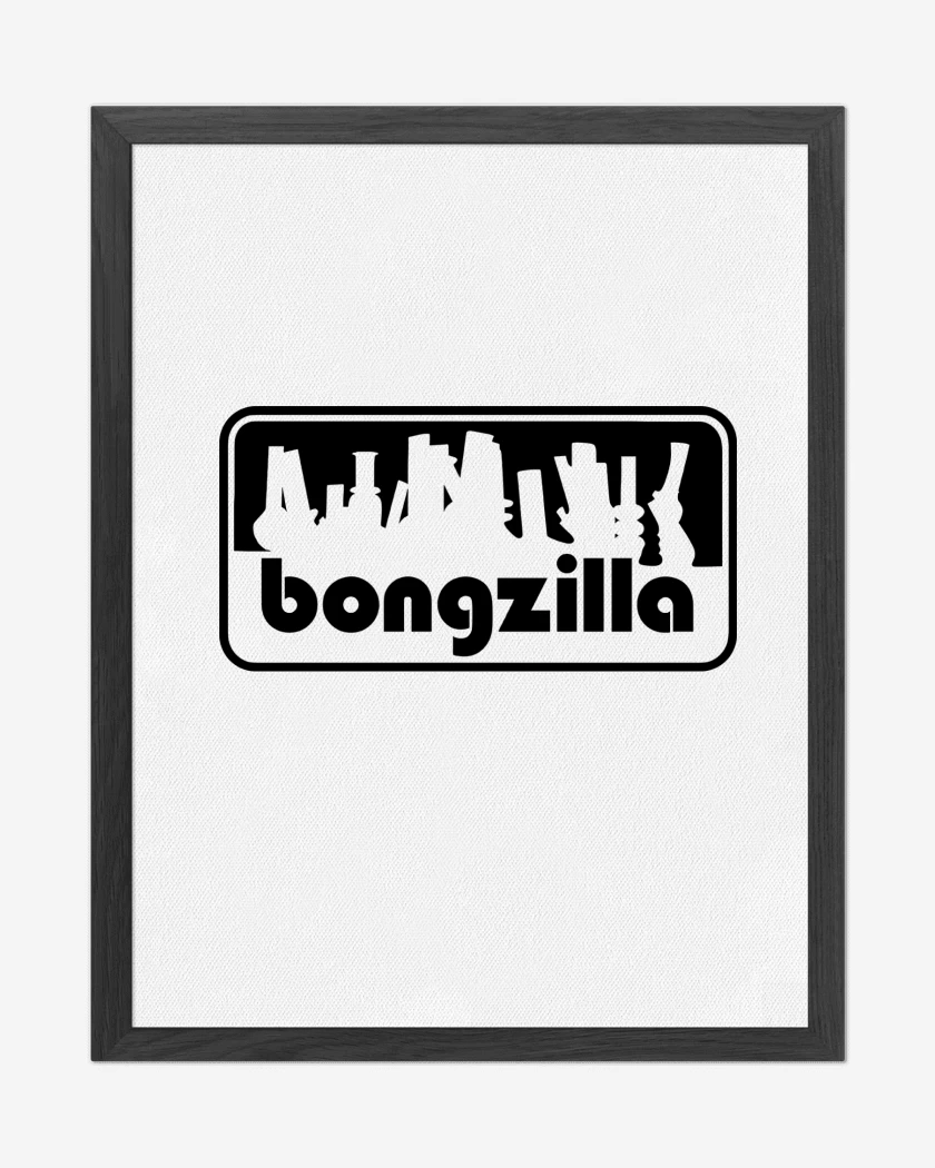 Cuadro decorativo Blanco de Bongzilla Logo N