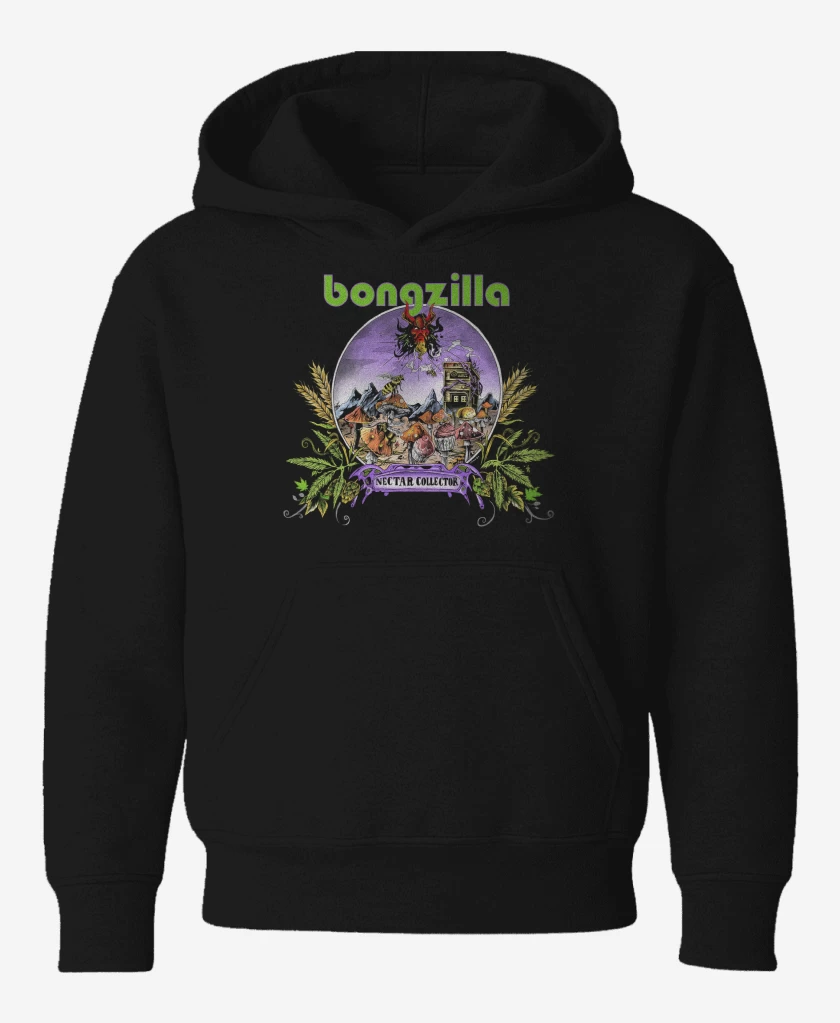 Poleron de niño Negro de Bongzilla Nectar Collector