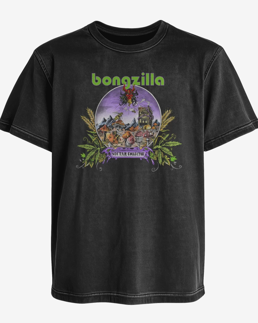 Polera desgastada Bongzilla Nectar Collector