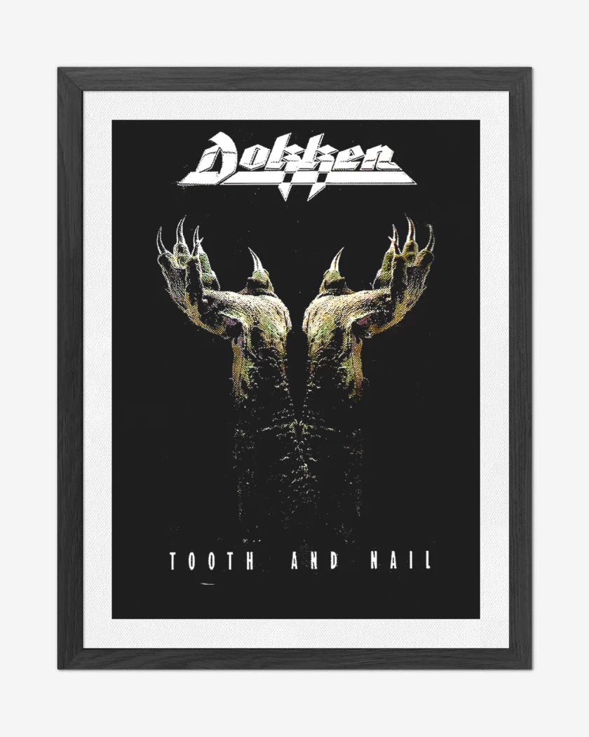 Cuadro decorativo Negro de Tooth And Nail Dokken