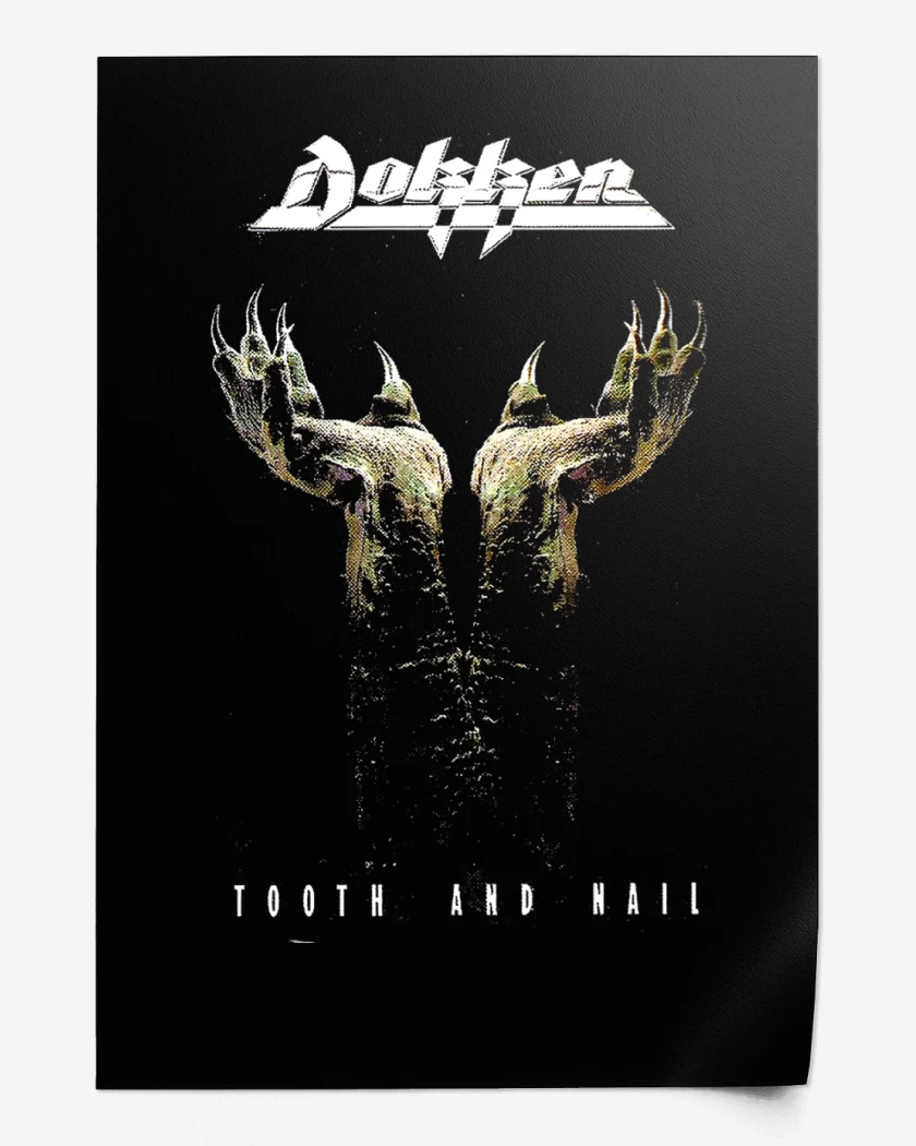 Print Tooth And Nail Dokken