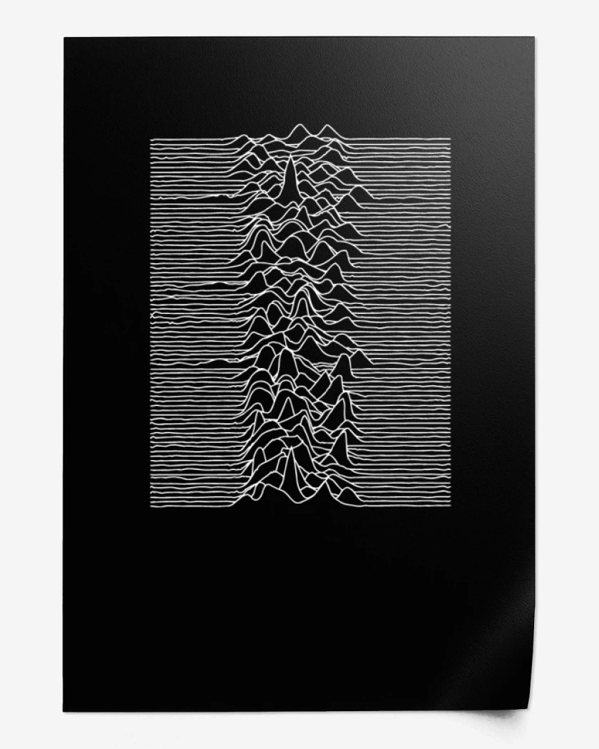 Print Joy division blanco