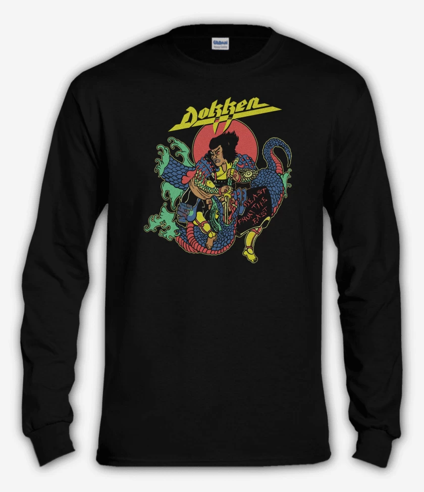 Polera manga larga Dokken Beast From the East