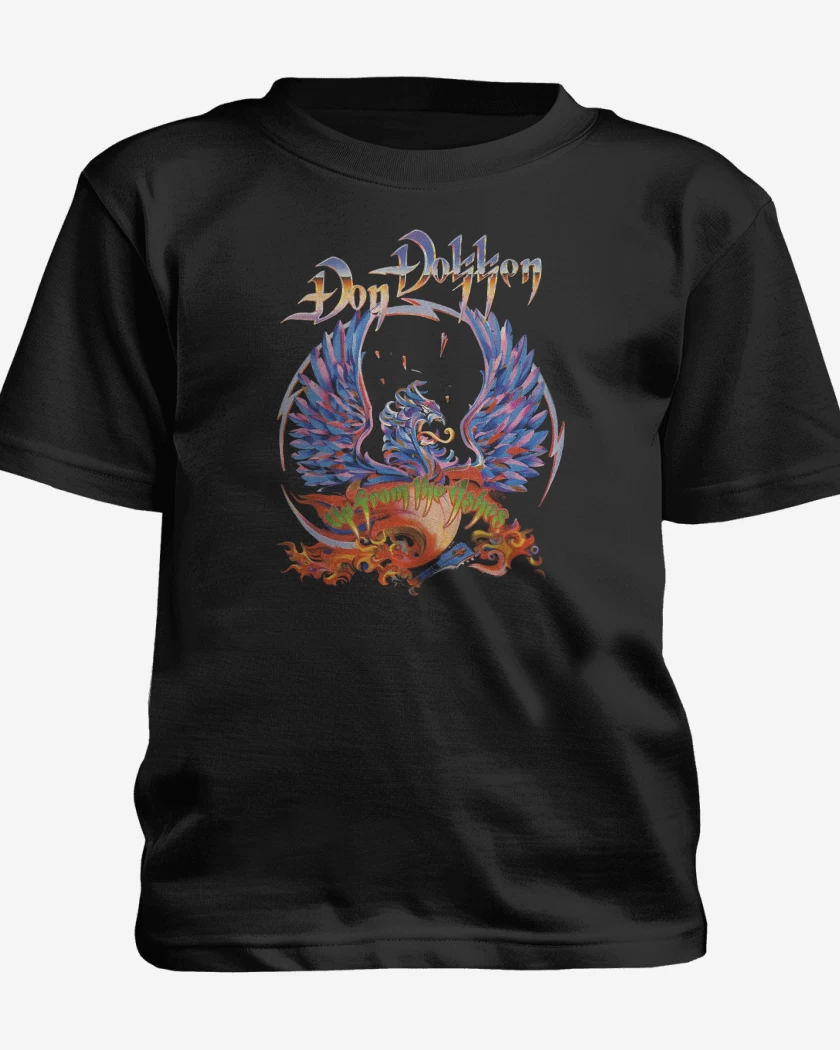 Polera de niño Negro de Don Dokken Up From 