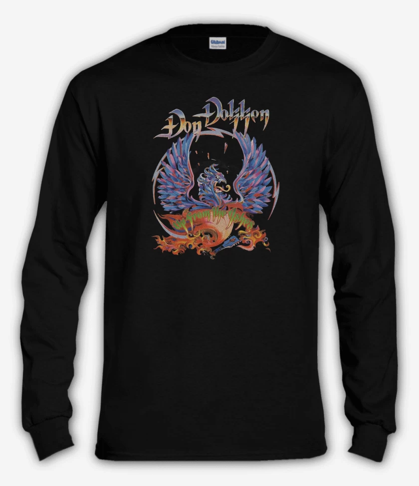 Polera manga larga Don Dokken Up From 
