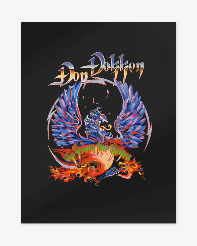 Print metalico Don Dokken Up From 