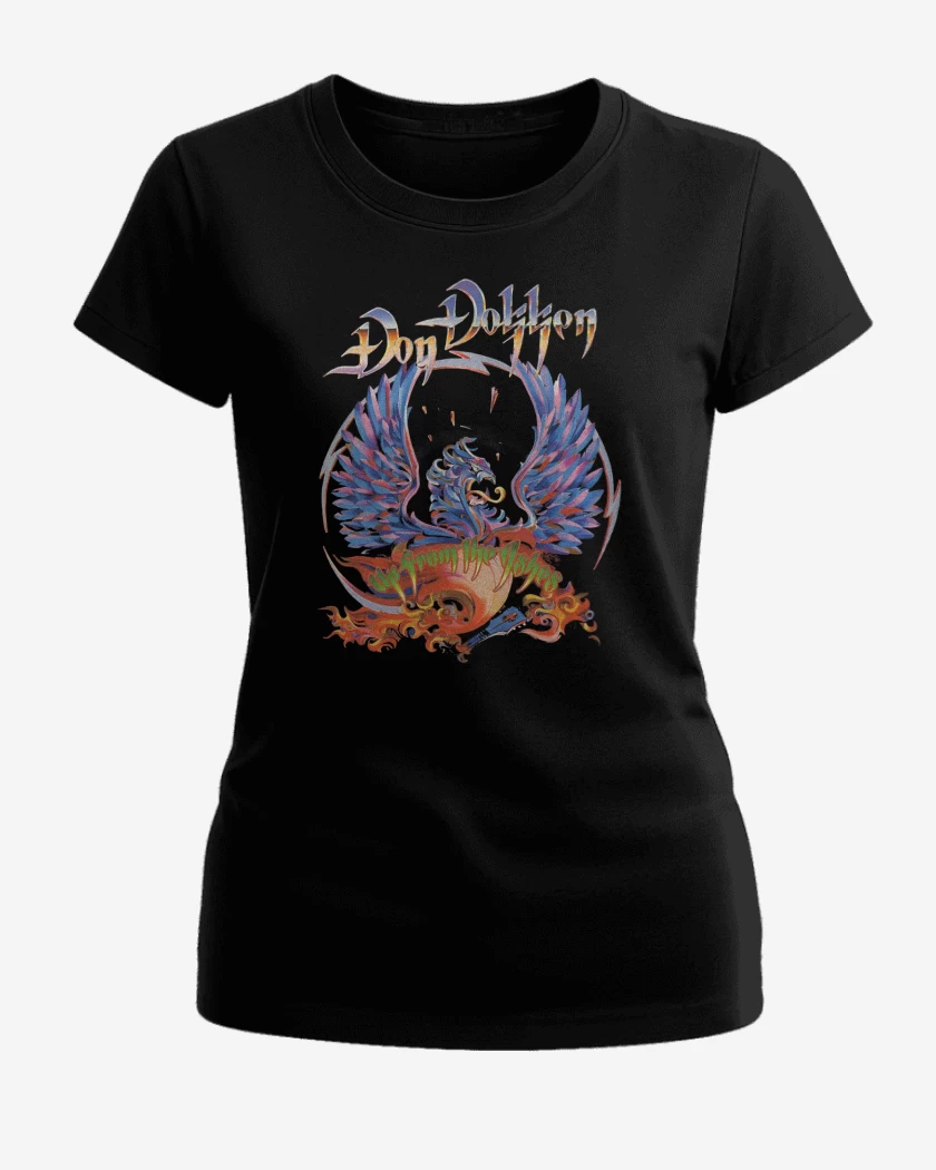 Polera de Mujer Negro de Don Dokken Up From 