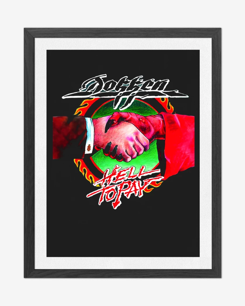 Cuadro decorativo Dokken Hell to Pay