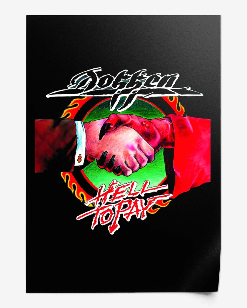 Print Dokken Hell to Pay