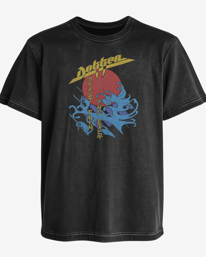 Polera desgastada Dokken Beast