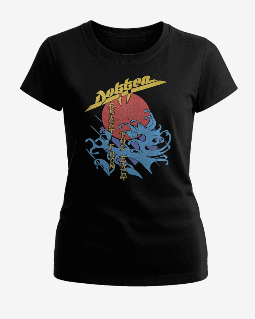 Polera de Mujer Negro de Dokken Beast