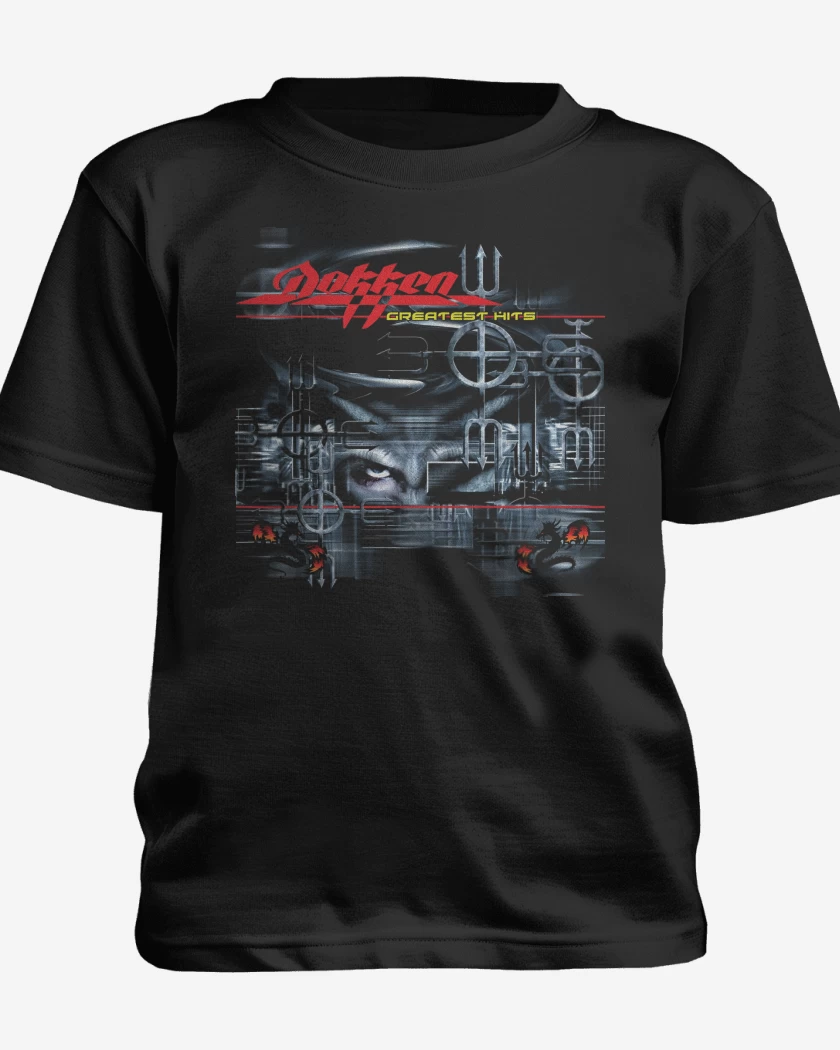 Polera de niño Negro de Dokken Greatest Hits