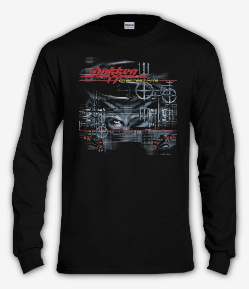 Polera manga larga Dokken Greatest Hits