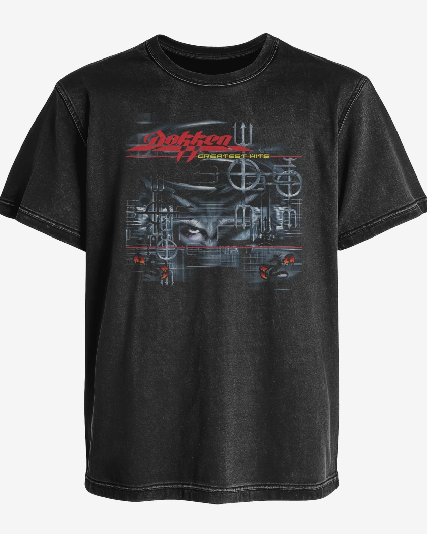 Polera desgastada Dokken Greatest Hits