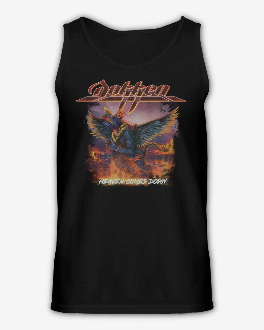 Sudadera Negro de Dokken Heaven Comes Down