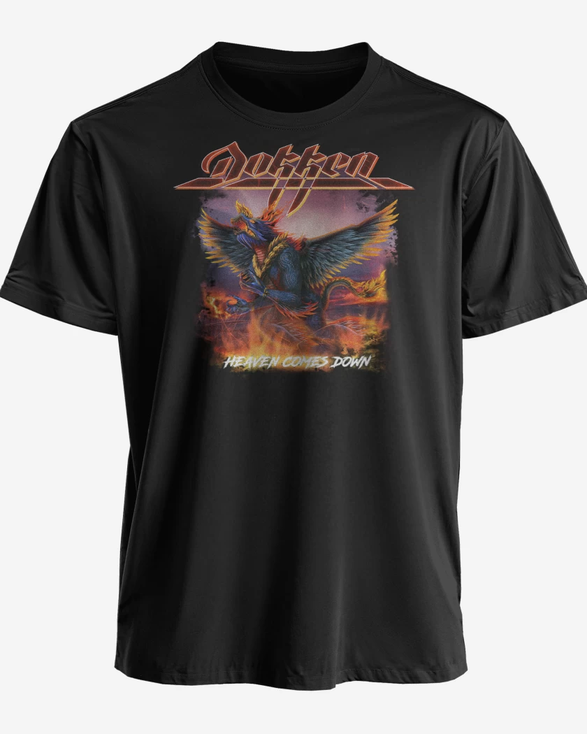 Polera Dokken Heaven Comes Down