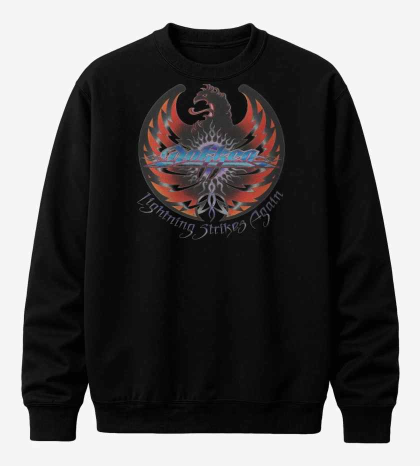 Poleron polo Dokken Lightning Strikes Again