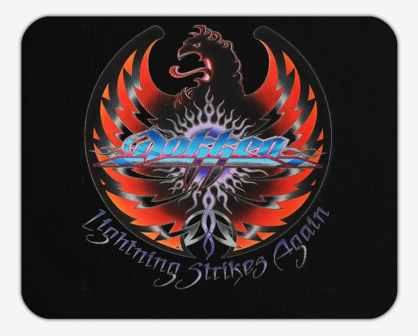 Mousepad Dokken Lightning Strikes Again