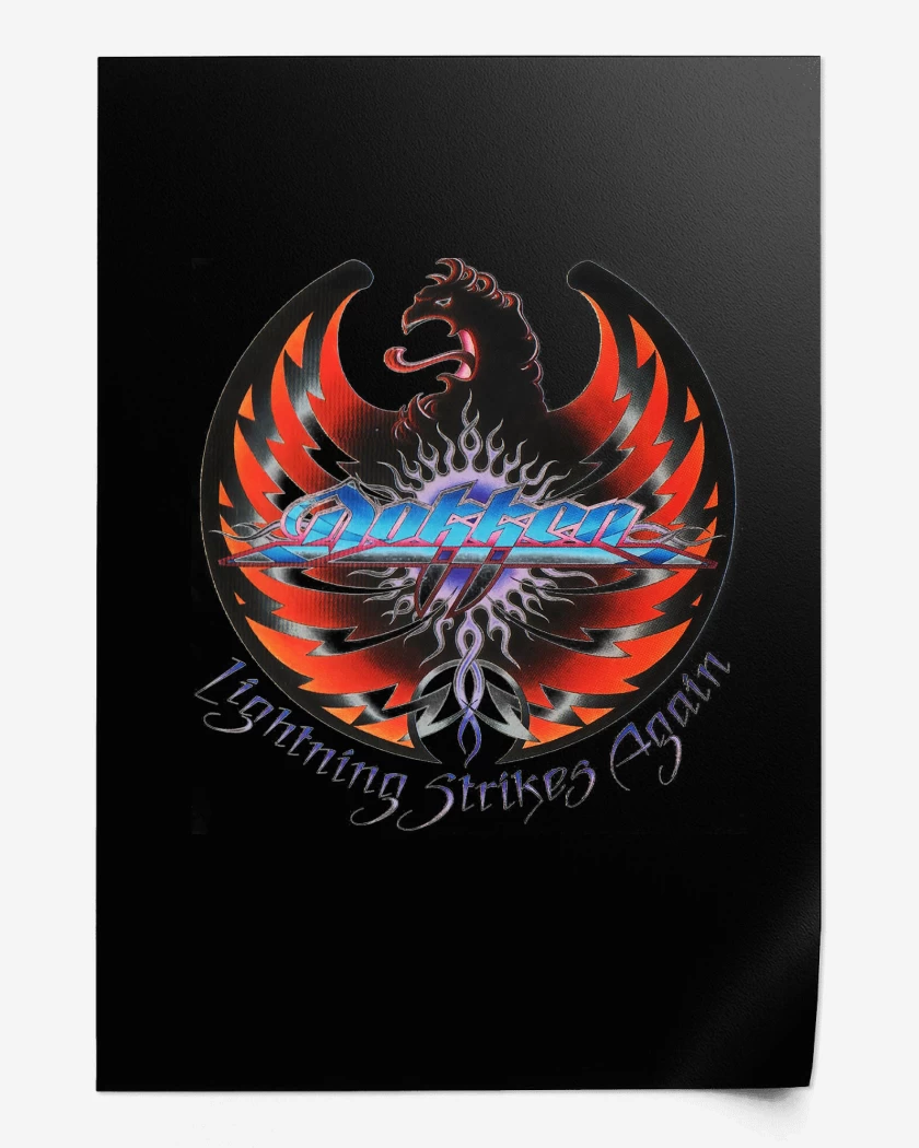Print Dokken Lightning Strikes Again