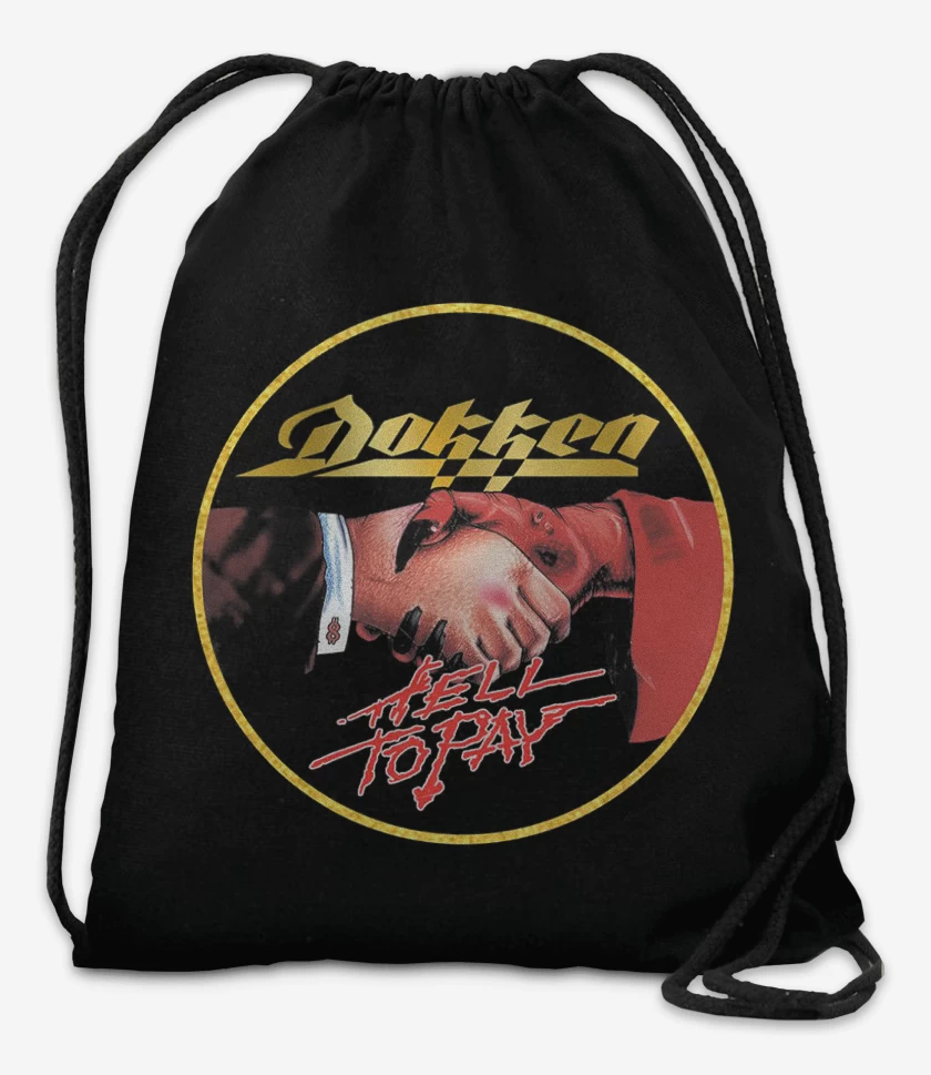 Mochila Negro de Dokken Hell