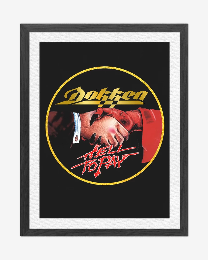 Cuadro decorativo Dokken Hell