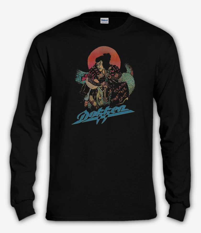 Polera manga larga Dokken Beast from East II