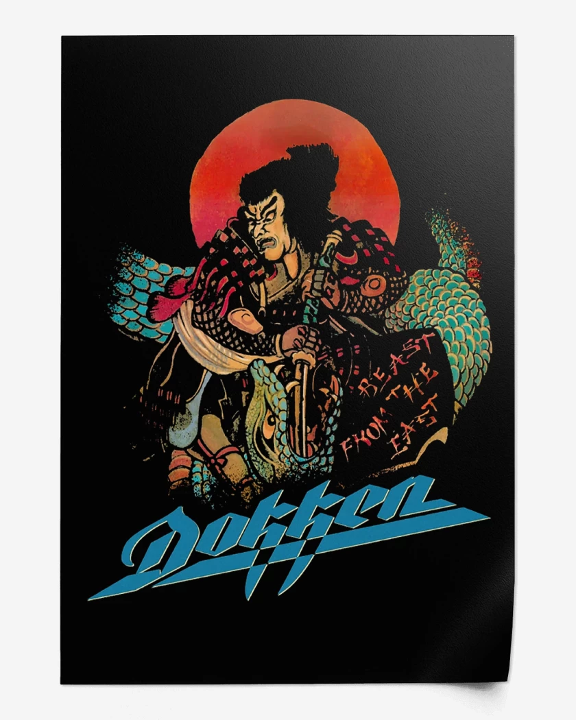 Print Dokken Beast from East II
