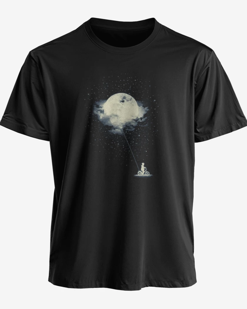 Polera premium Negro de THE BOY WHO STOLE THE MOON