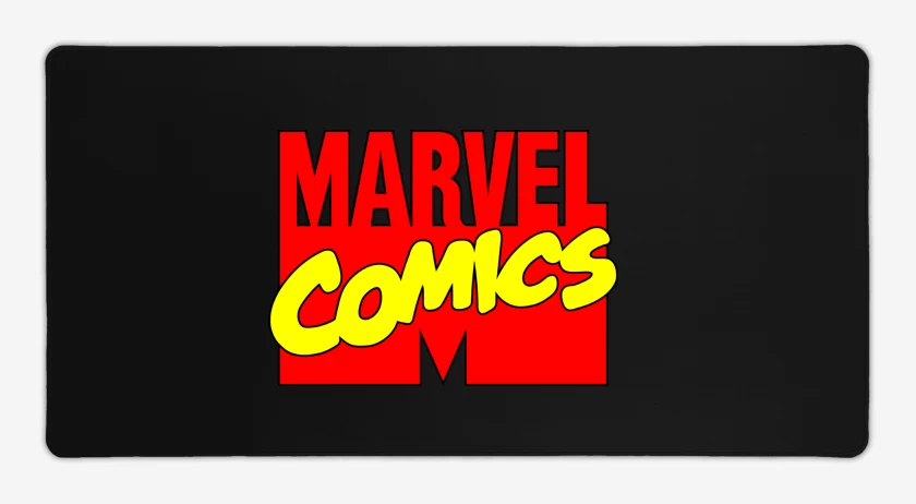 Mouse pad Gamer Negro de Marvel Comics