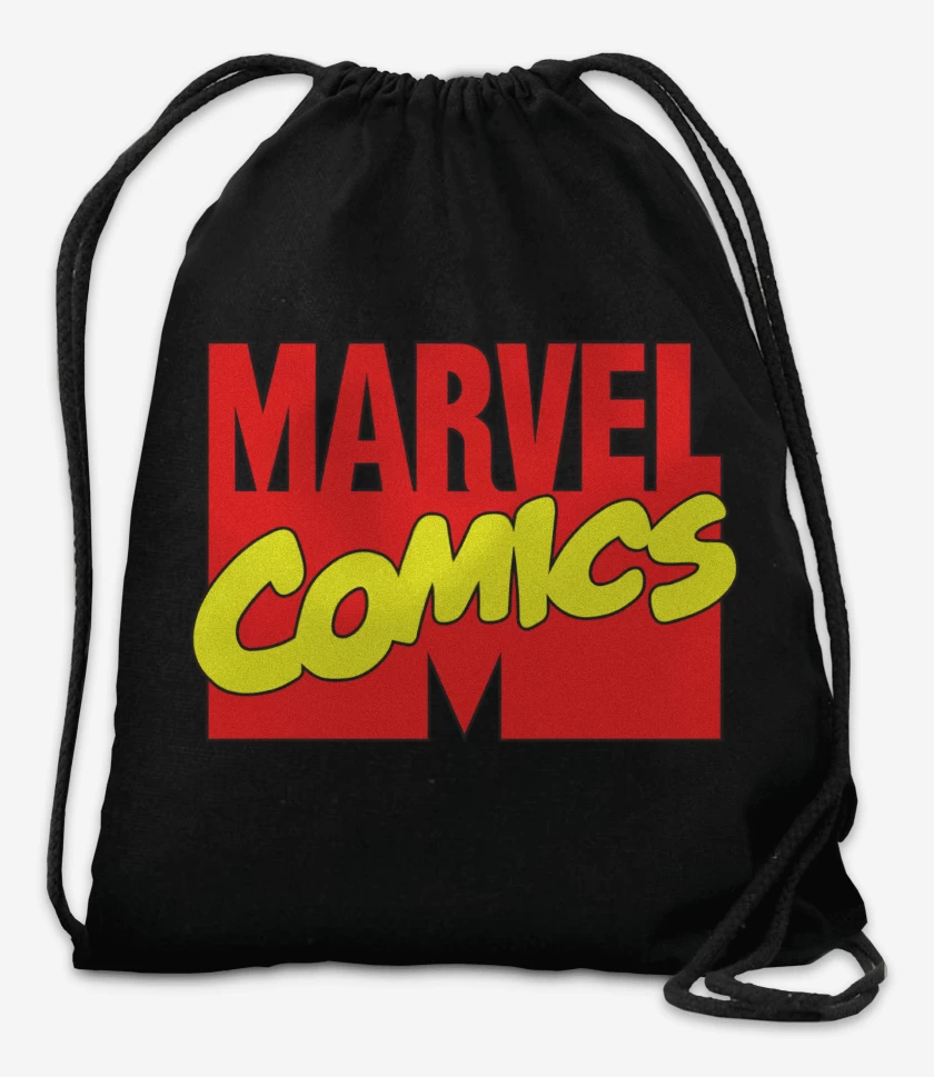 Mochila Negro de Marvel Comics