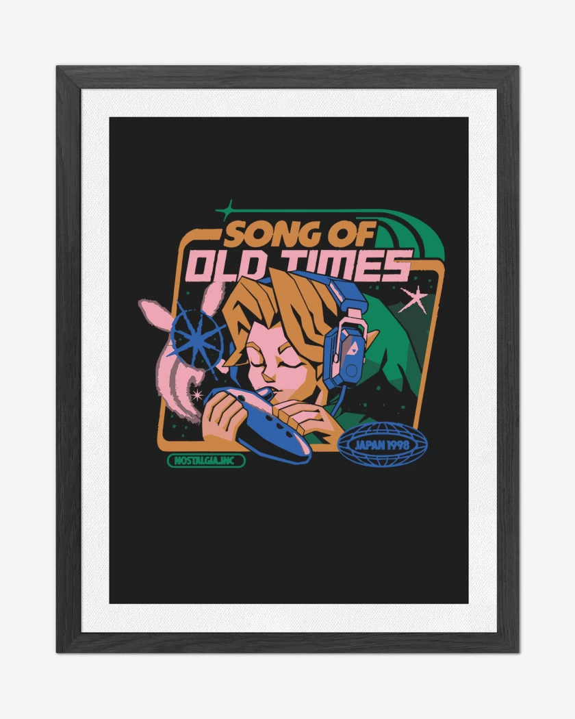 Cuadro decorativo Link Song of Old Times