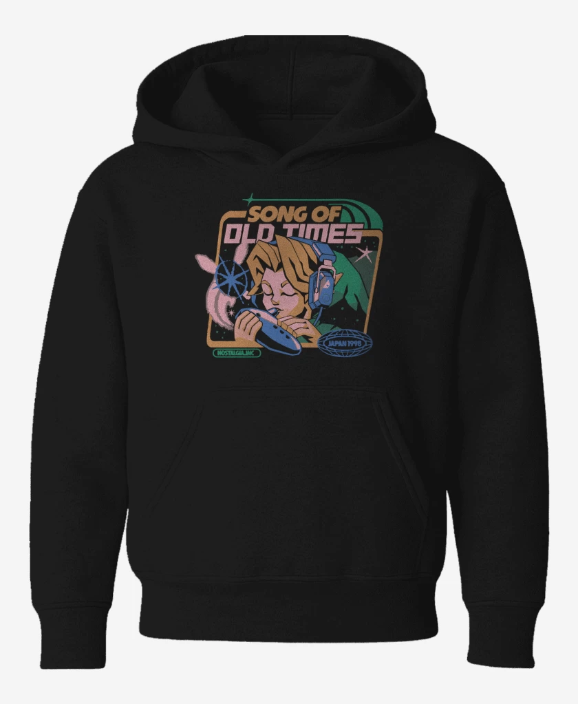 Poleron de niño Negro de Link Song of Old Times