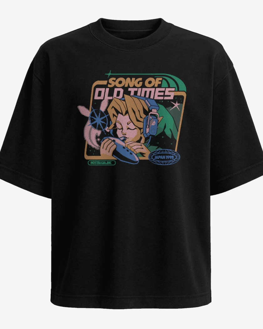 Polera Oversize Link Song of Old Times
