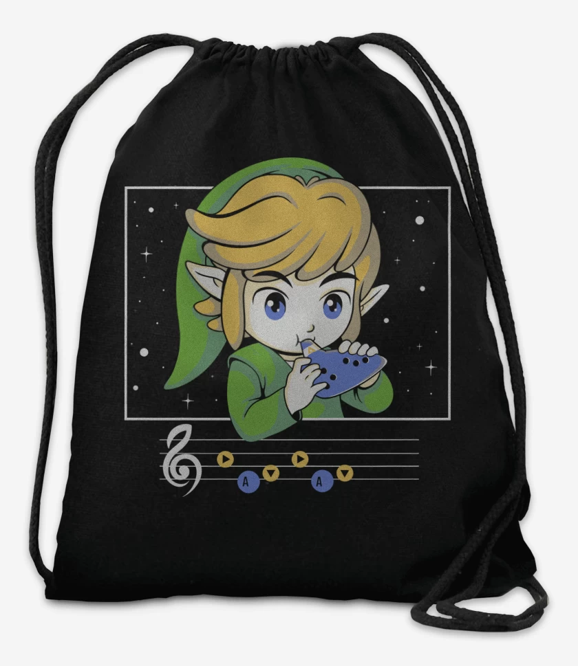 Mochila Negro de Ocarinata