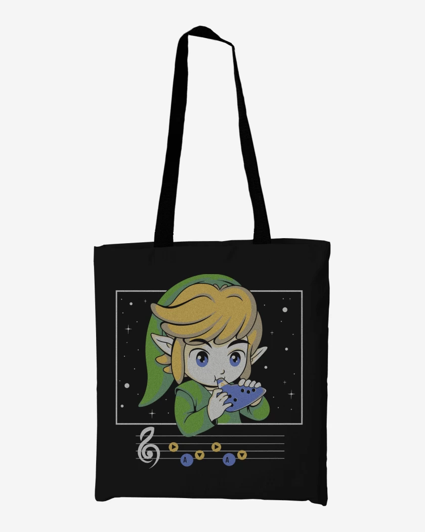 Totebag Negro de Ocarinata