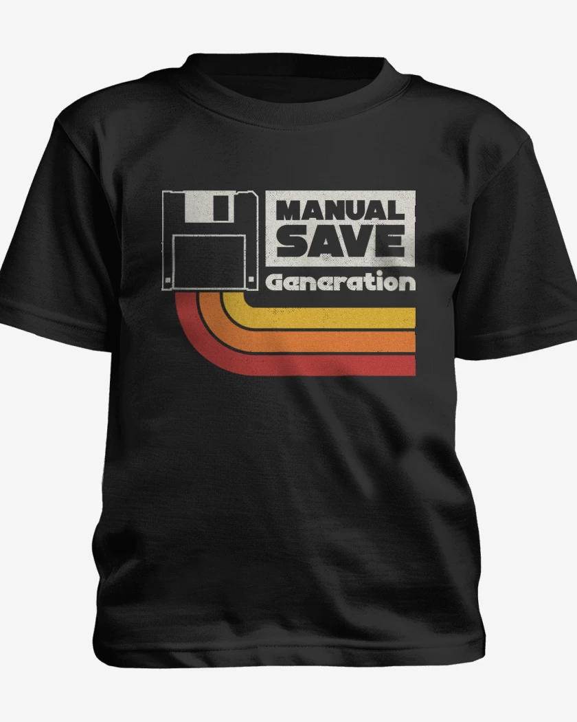 Polera de niño Negro de Manual Save Gen