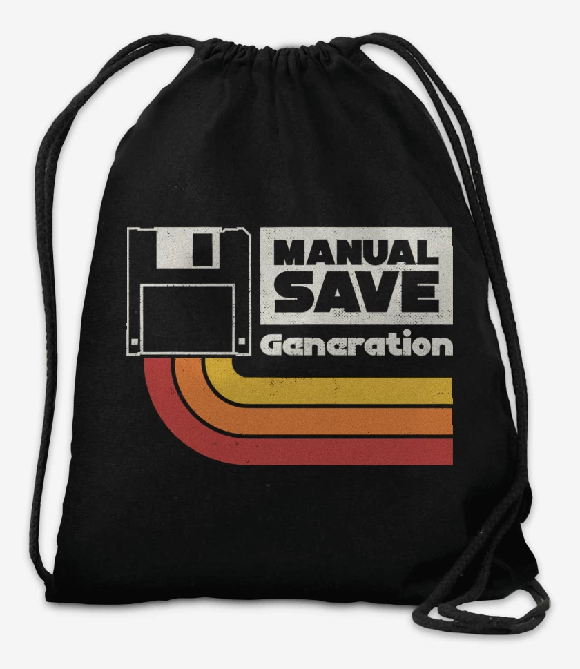 Mochila Negro de Manual Save Gen