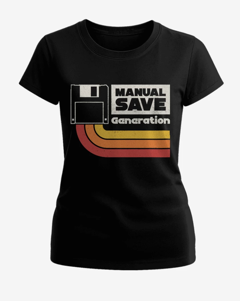 Polera de Mujer Negro de Manual Save Gen