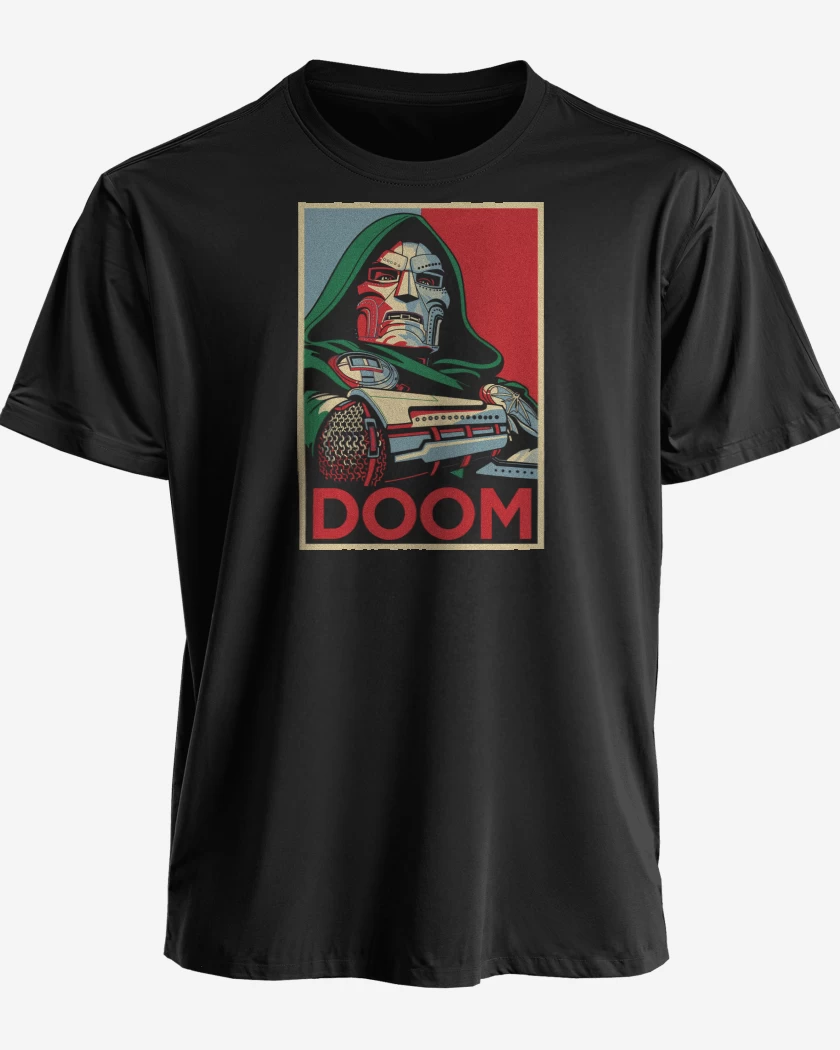 Polera premium Negro de Doom For President