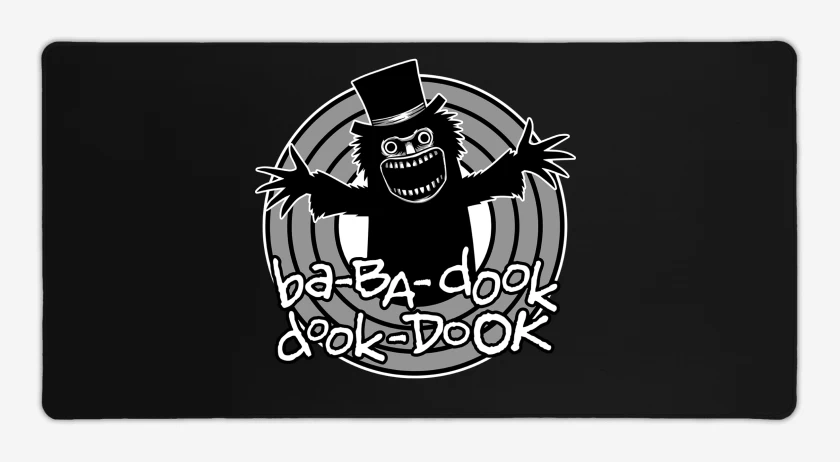 Mouse pad Gamer Negro de BadaDOOK