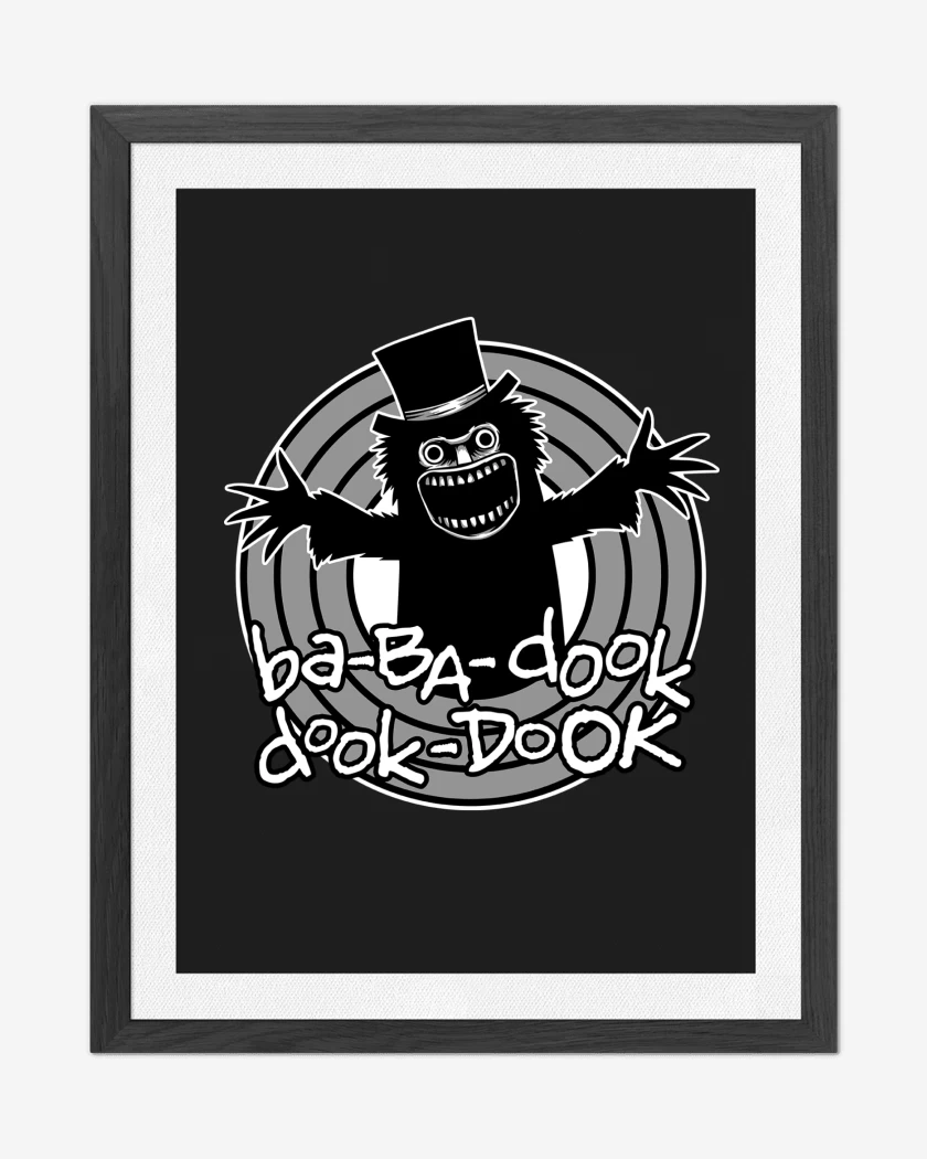 Cuadro decorativo Negro de BadaDOOK