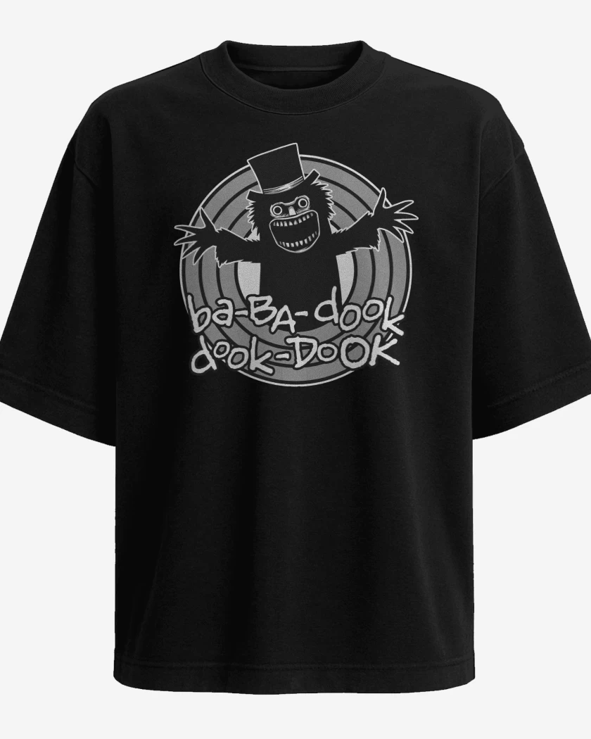 Polera Oversize Negro de BadaDOOK