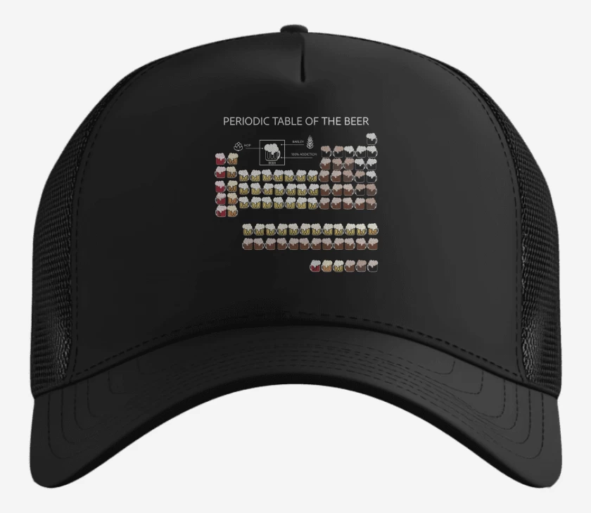 Gorro Tabla Periodica de la Chela