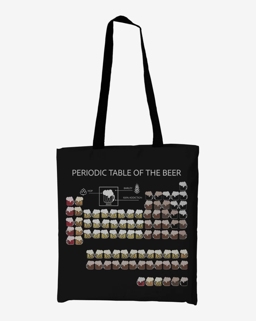 Totebag Tabla Periodica de la Chela