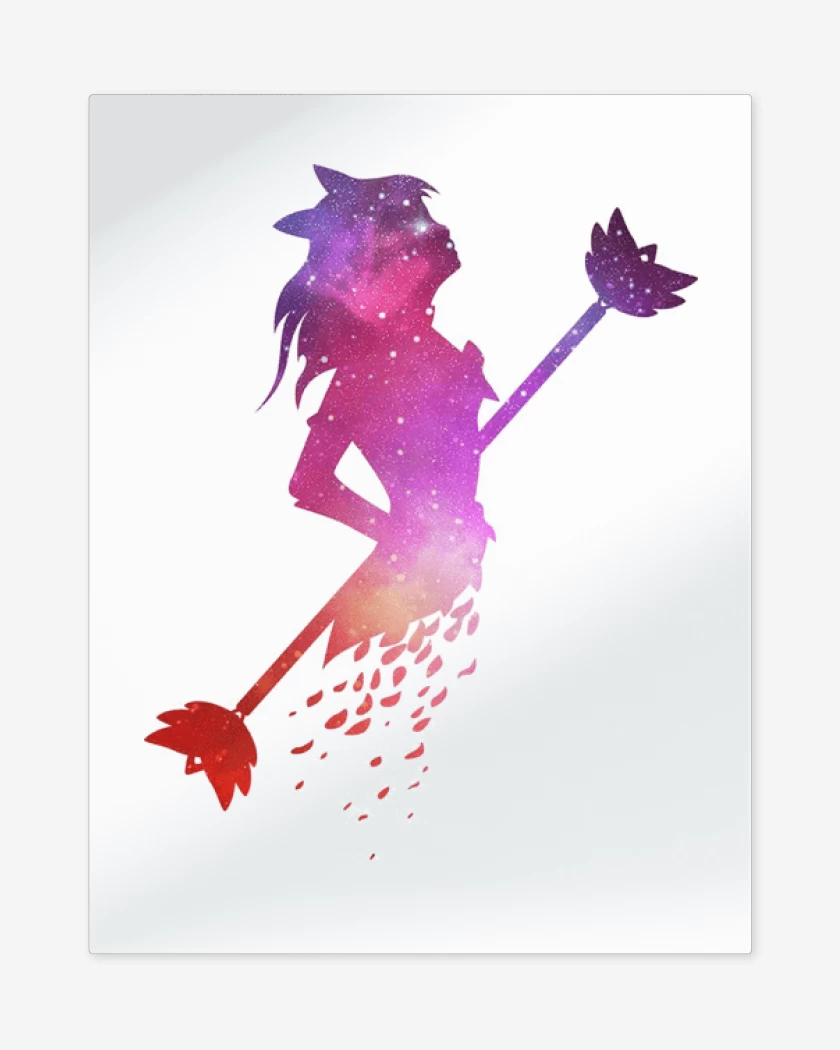 Print metalico Blanco de Star Guardian