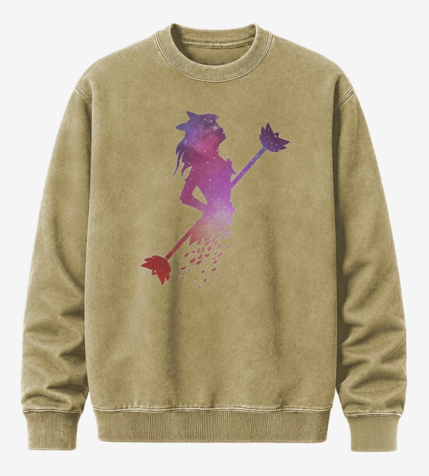 Poleron Polo Acid Wash Beige de Star Guardian