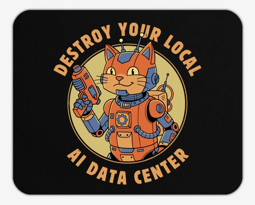 Mousepad Destruya la IA