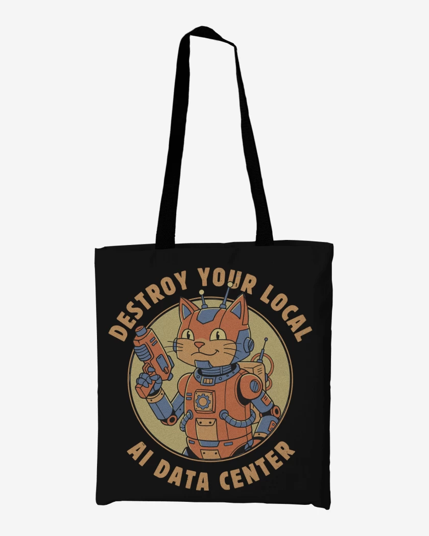 Totebag Destruya la IA