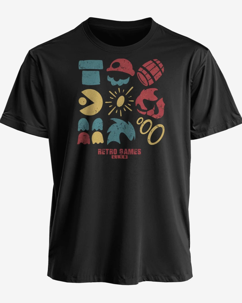 Polera RetroGames Club